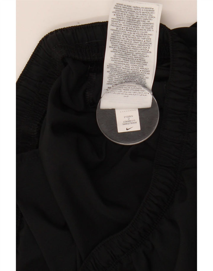 NIKE Short de sport pour femme UK 12 Medium Noir Polyester