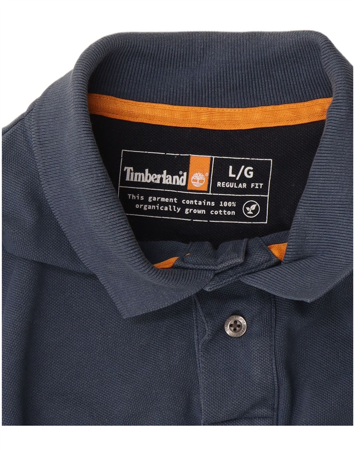 Timberland Polo Regular Fit Homme Bleu Marine Large