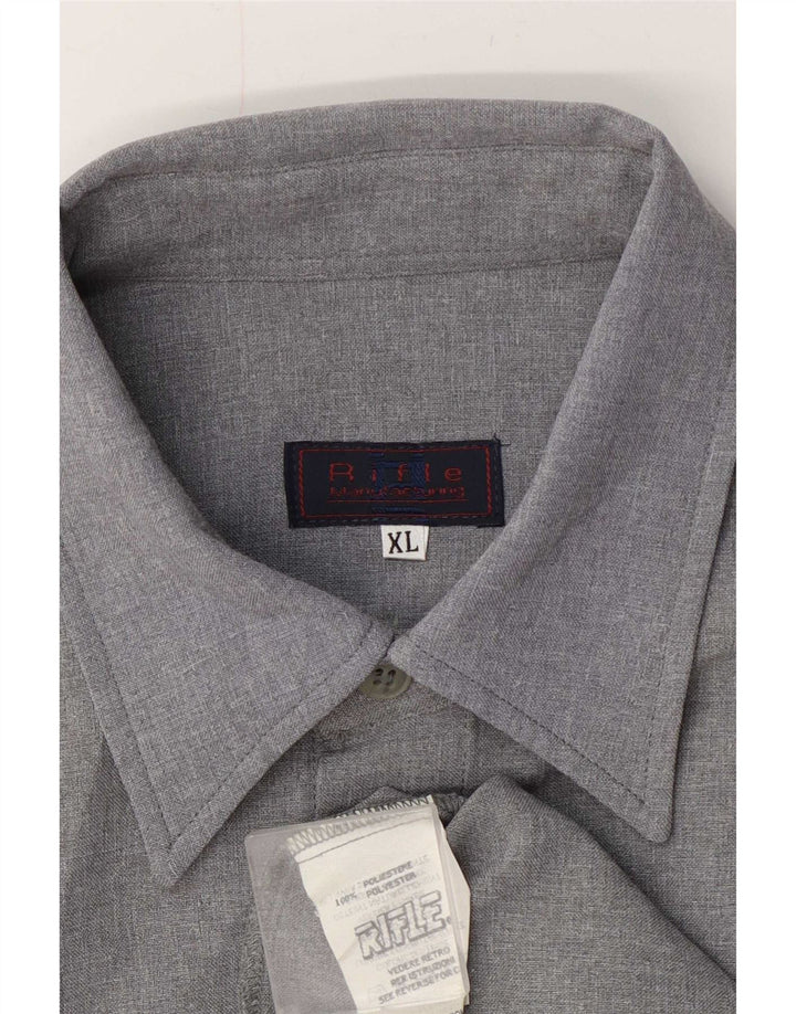 Chemise Homme Rifle XL Gris Polyester