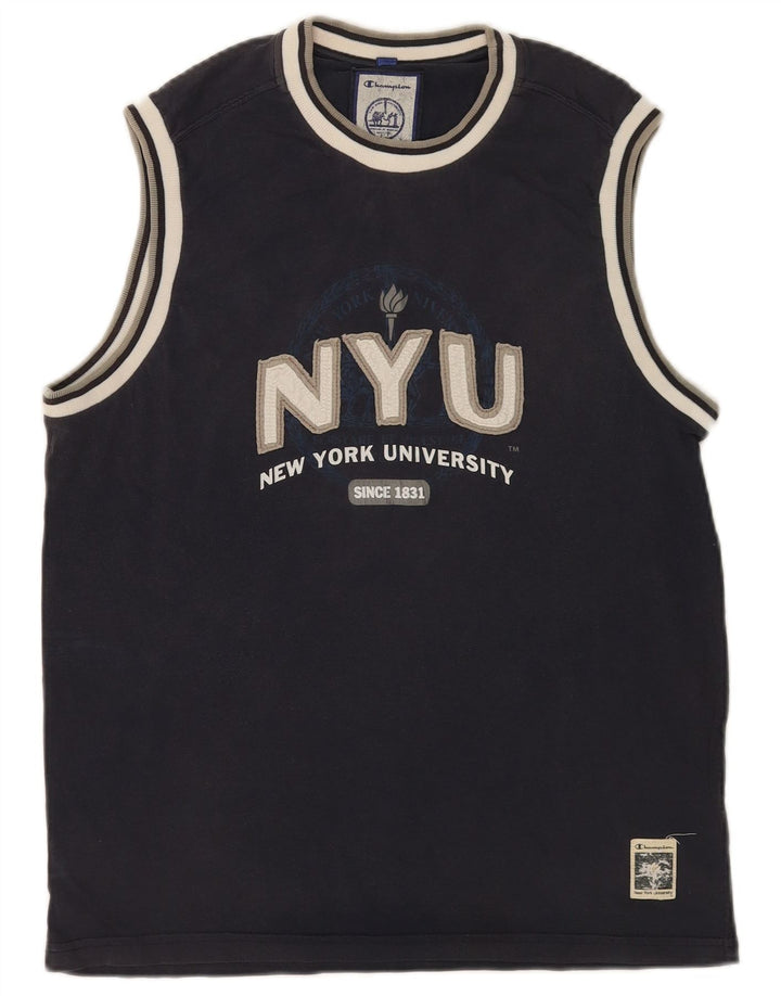 Champion Débardeur Graphique New York University Homme Bleu Marine Moyen