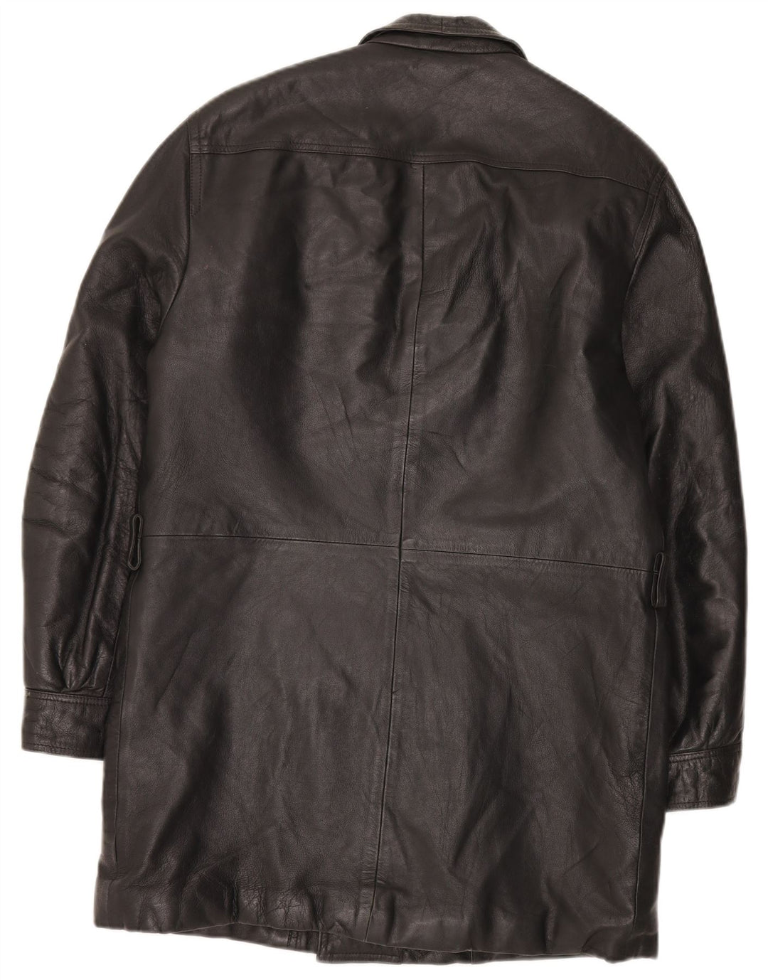 veste en cuir homme vintage IT 48 Medium Noir