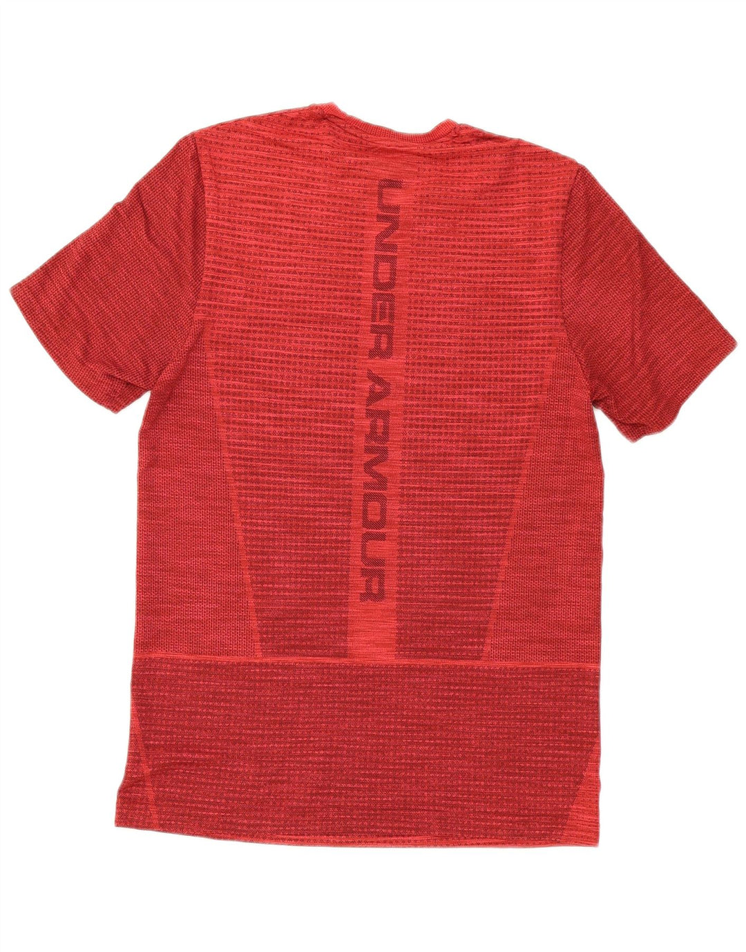 UNDER ARMOUR T-Shirt Graphique Homme Rouge Moyen Moucheté