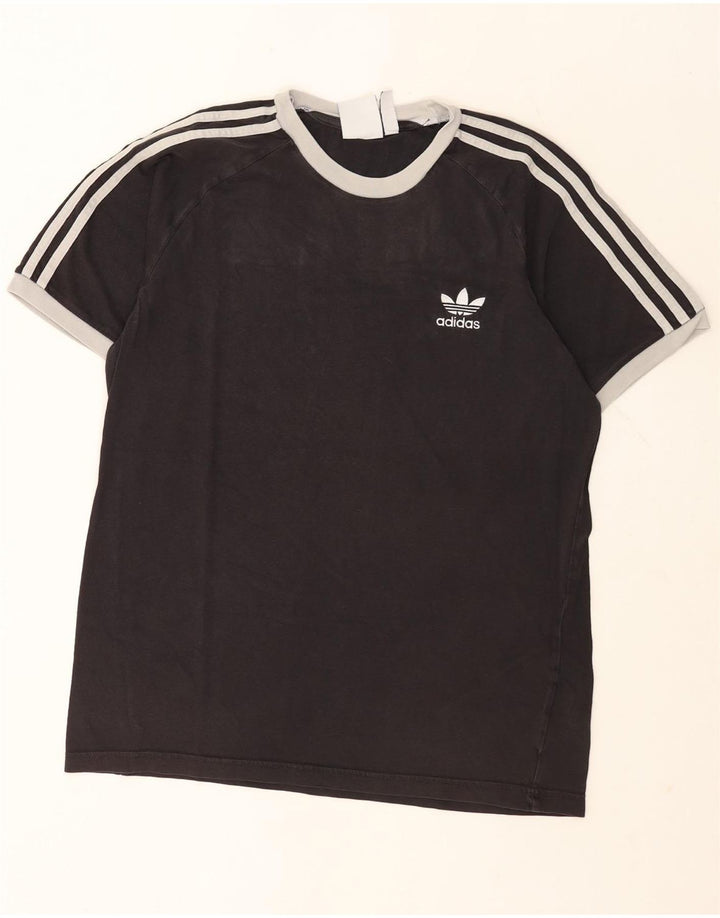 Adidas T-Shirt Homme Haut Grand Coton Noir