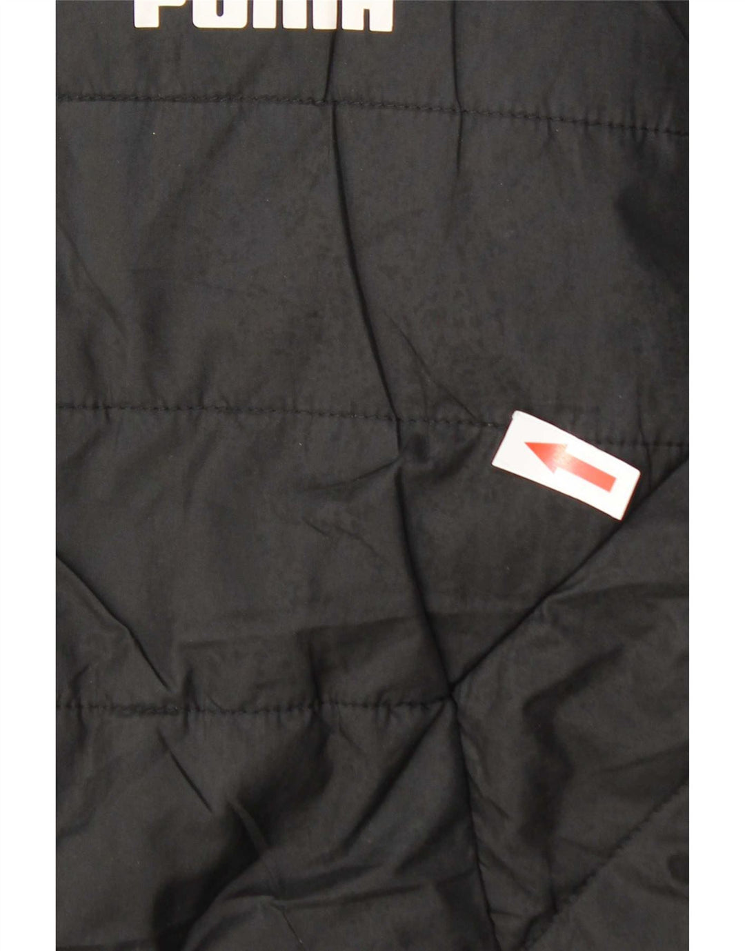 Puma Veste matelassée à capuche garçon 11-12 ans Noir Polyester