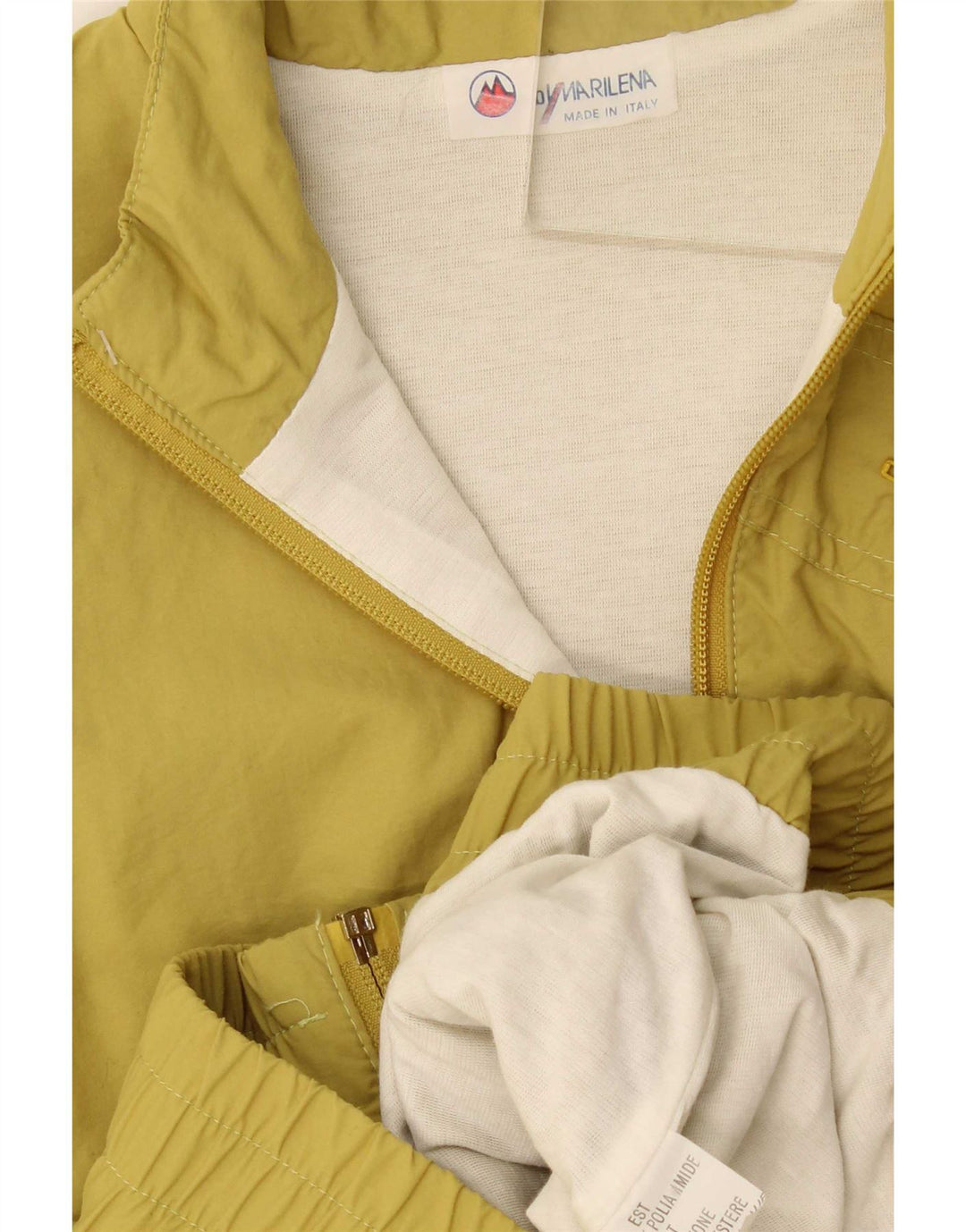 MARILENA Veste de Survêtement Homme Jaune Moyen Polyamide
