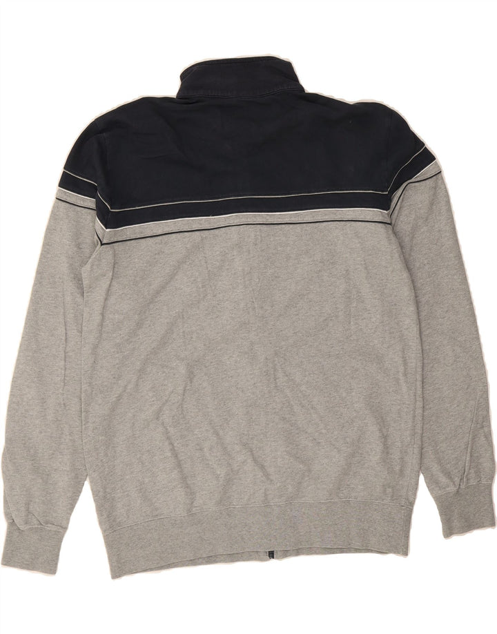 CHAMPION Mens Tracksuit Top Jacket XL Grey Colourblock Cotton Vintage Champion and Second-Hand Champion from Messina Hembry 
