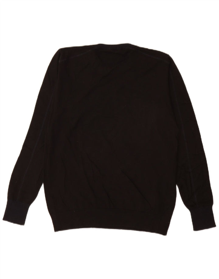Gas Pull col rond homme en coton noir moyen