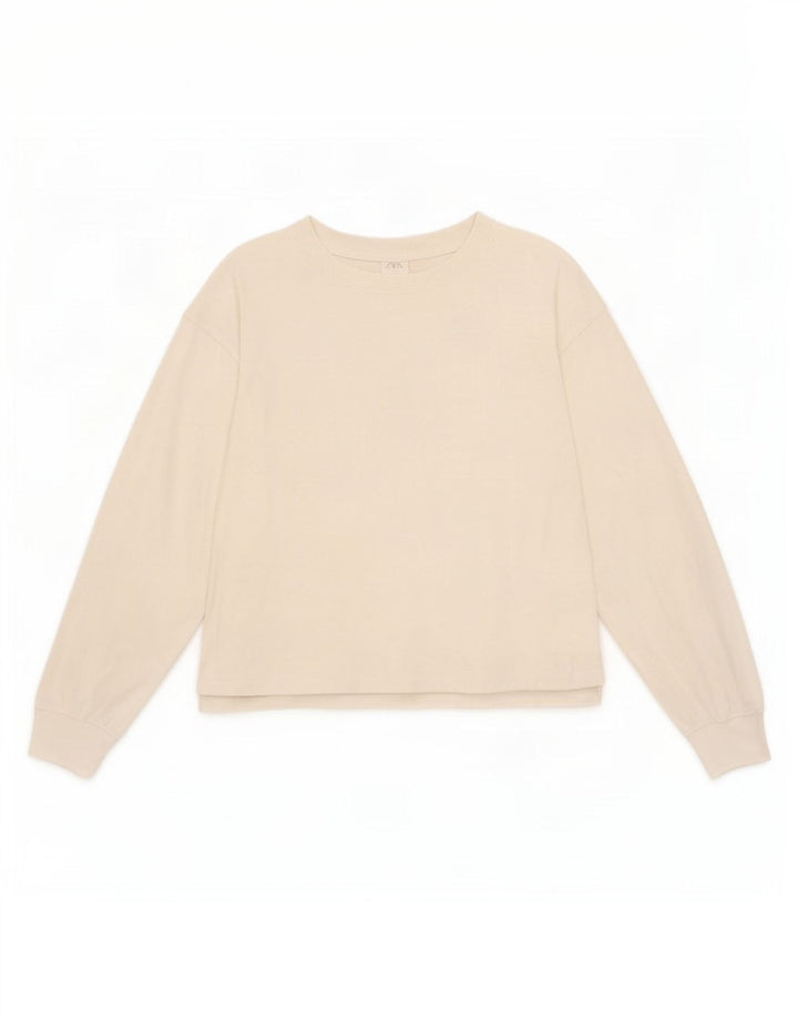 Zara Haut Fille Manches Longues 13-14 ans Blanc
