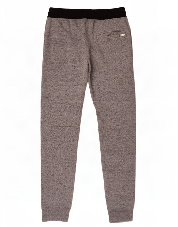 Diesel Pantalon de Survêtement Homme Joggers Large Gris Colorblock Coton