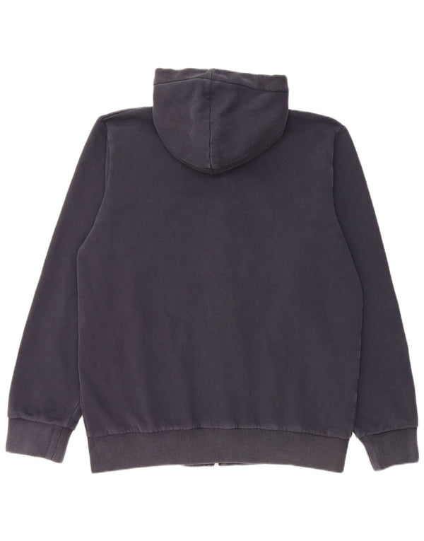 Rifle Pull à capuche zippé graphique pour homme XL en coton bleu marine