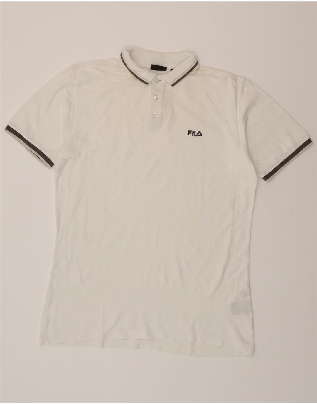 FILA Polo Homme Grand Blanc