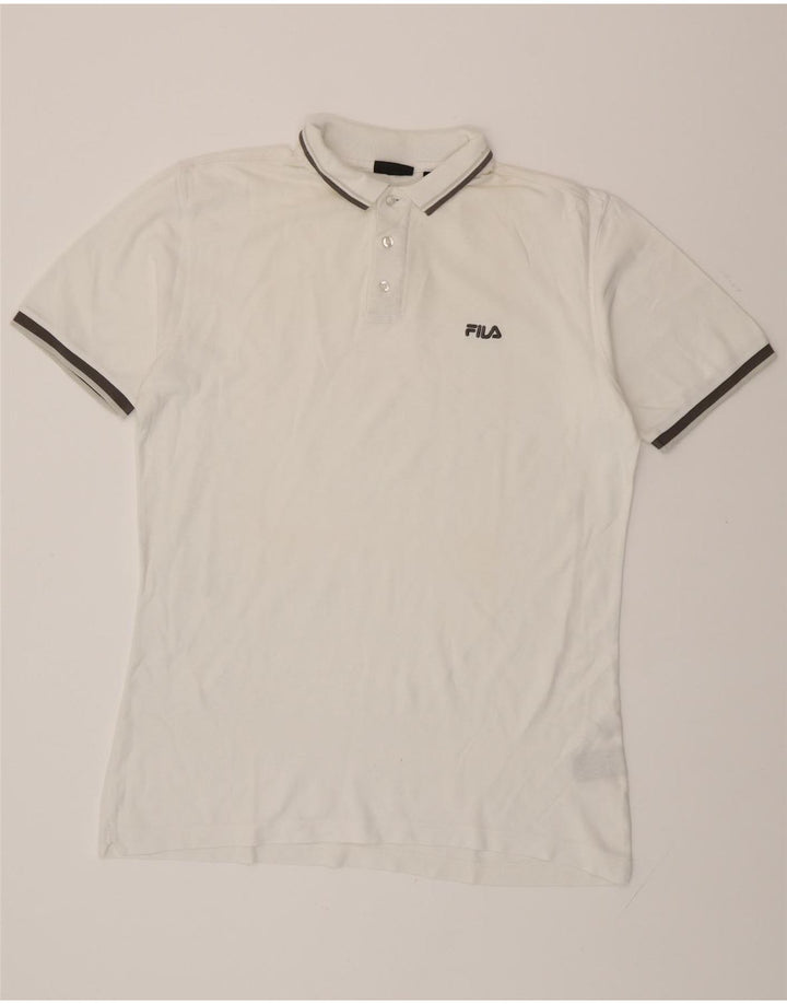 FILA Polo Homme Grand Blanc