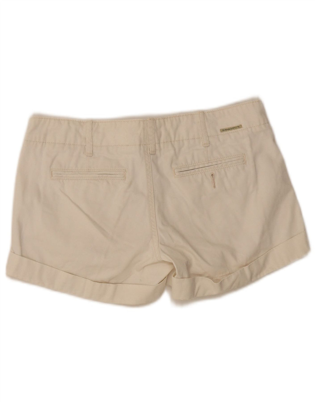Ralph Lauren Short Chino Femme W27 Petit Coton Blanc