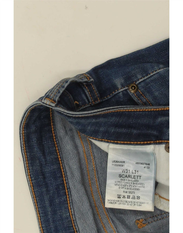 Lee Jean Slim Scarlett Femme W31 L31 Bleu Coton