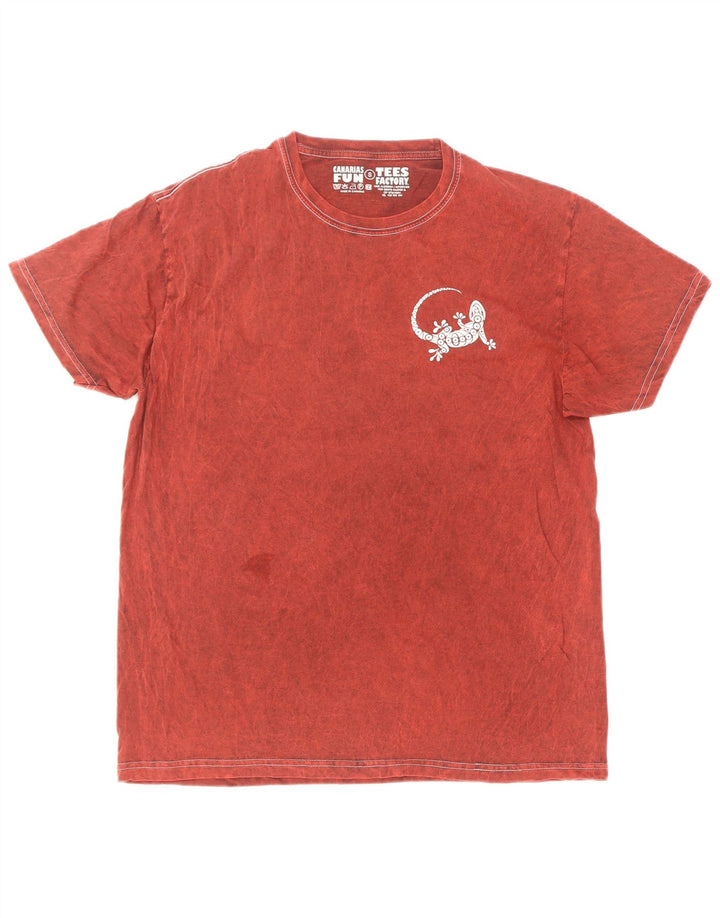 vintage Mens T-Shirt Top Petit Coton Rouge