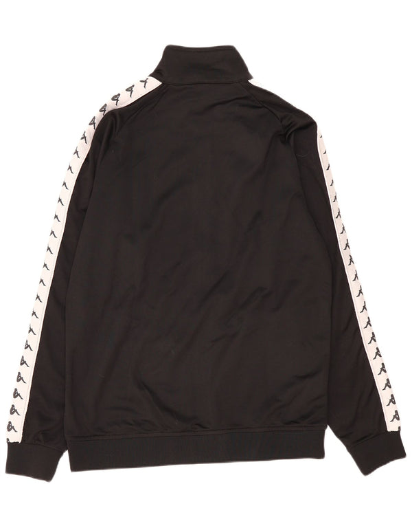 Kappa Veste de Survêtement Graphique Homme XL Noir Colorblock