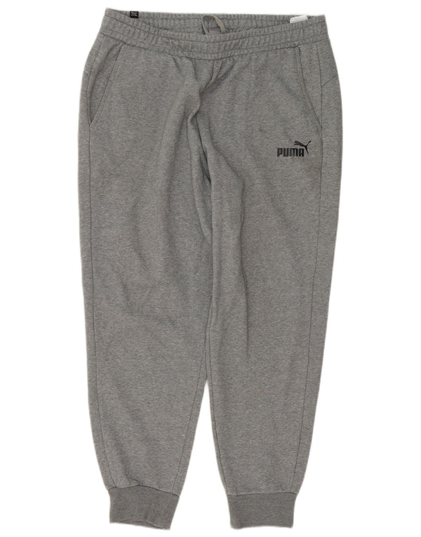 Puma Pantalon de Survêtement Joggers XL Gris Moucheté Coton Homme