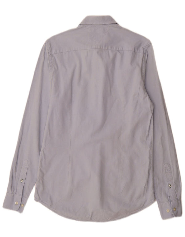 Tommy Hilfiger Chemise Slim Fit Homme Bleu Coton