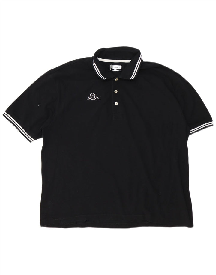 Kappa Polo Homme 4XL Noir