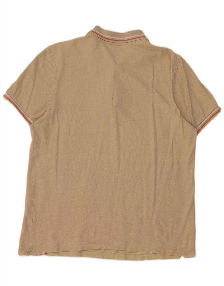 Lotto Polo Homme Beige Moyen