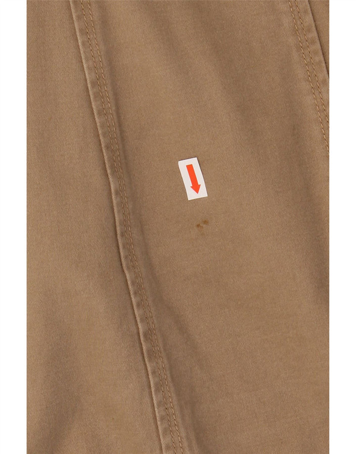 WHITE STUFF Womens Trench Coat UK 12 Medium Brown Cotton