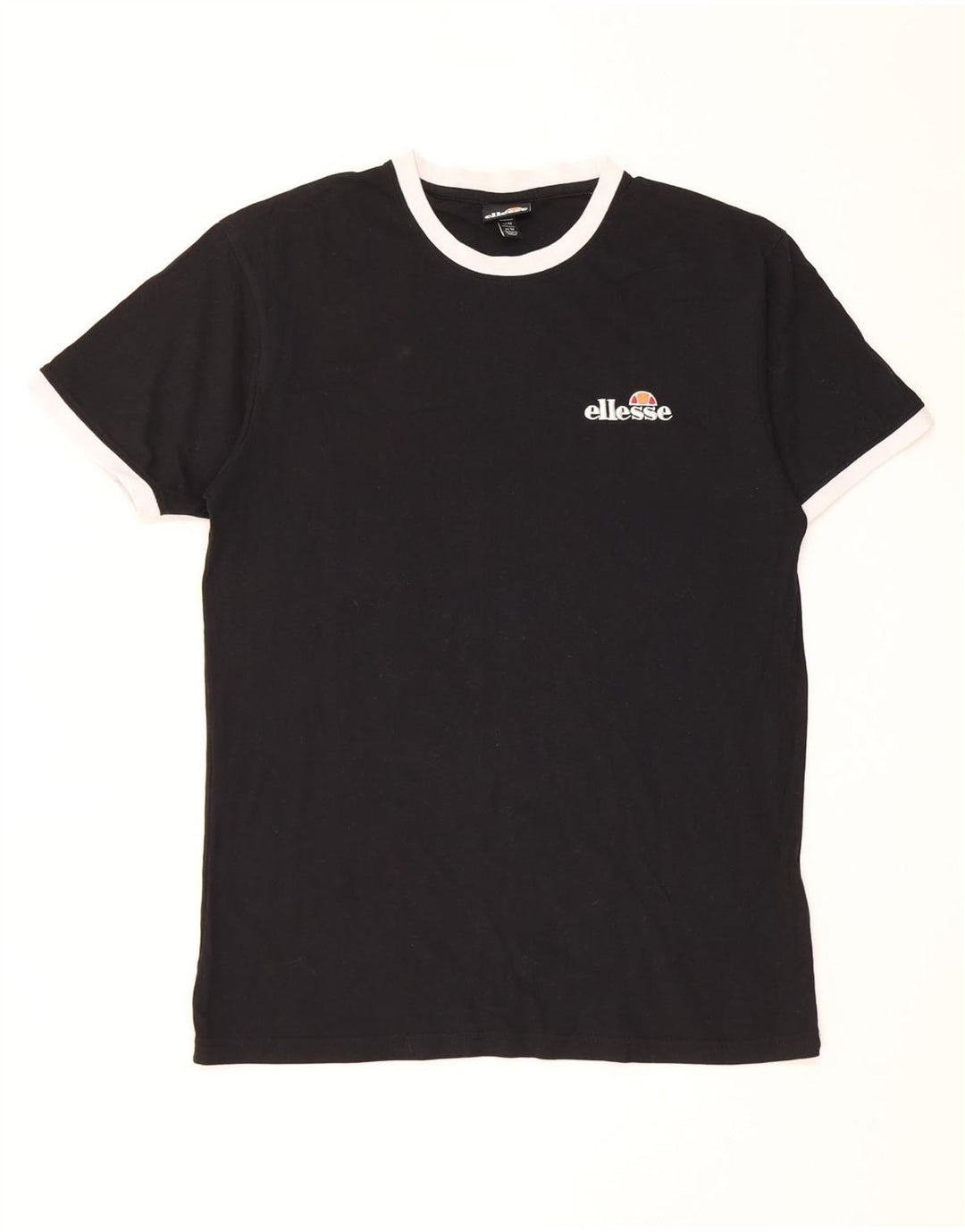 Ellesse T-Shirt Homme Noir Moyen Coton