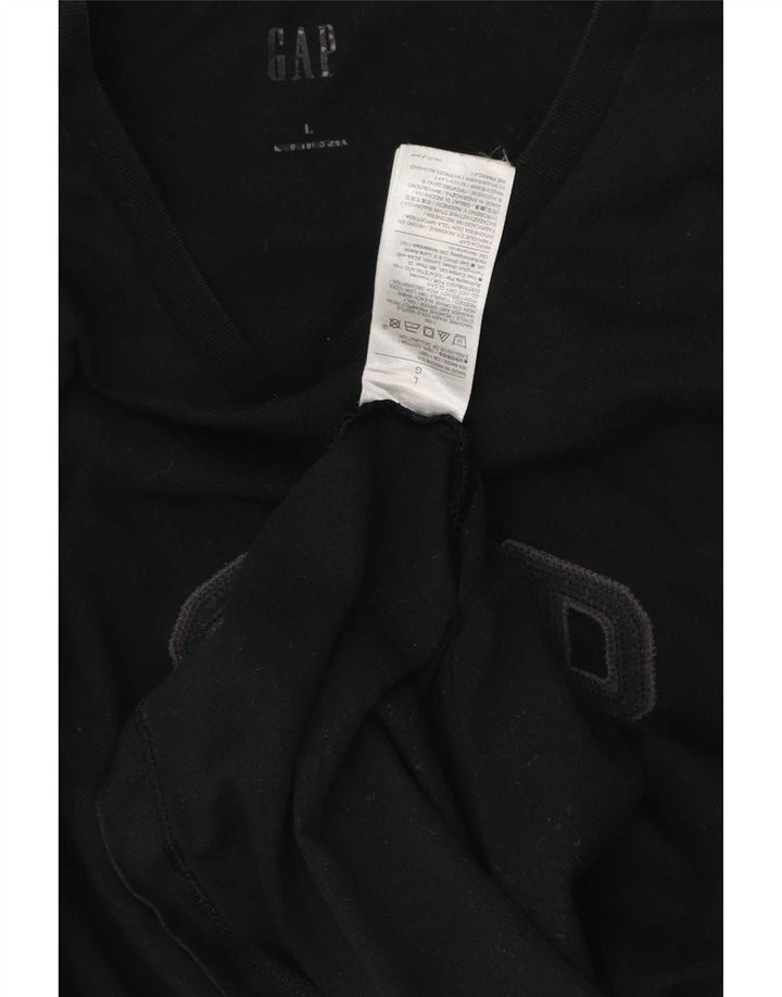 Gap T-Shirt Graphique Homme Grand Noir Coton