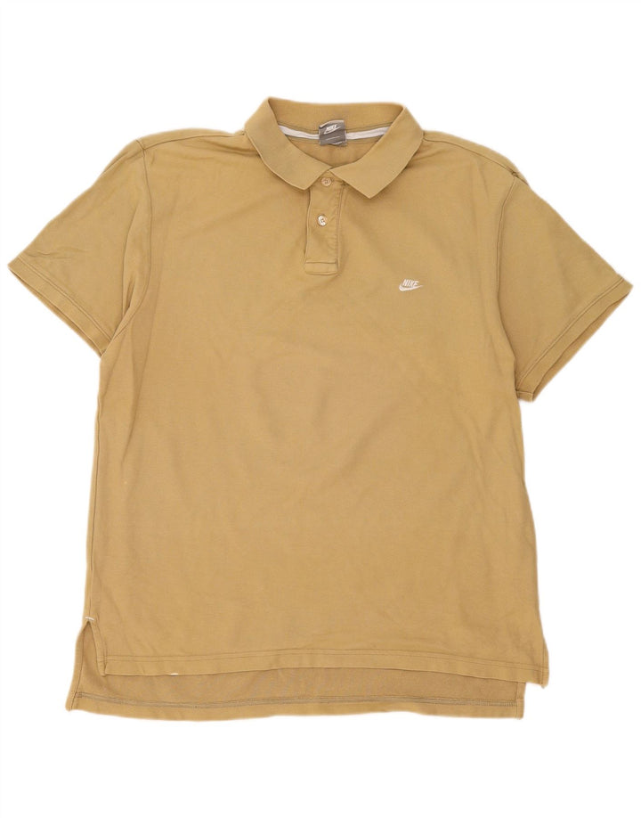 Nike Polo Homme Grand Kaki Coton