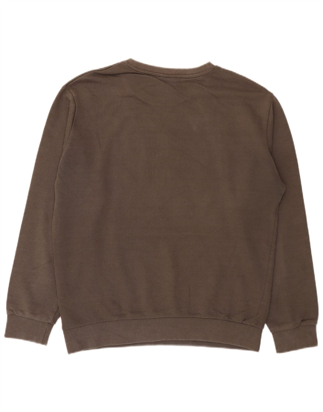 Zara Mens Graphic Sweatshirt Jumper Grand Coton Marron