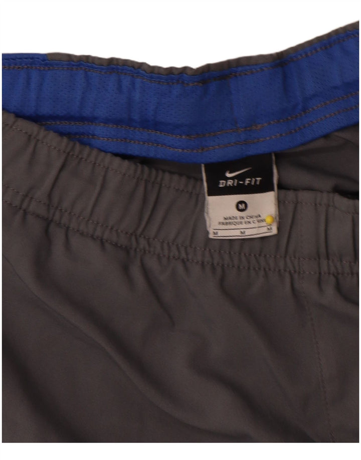 Nike Homme Bermuda Sport Short Gris Moyen Colorblock Polyester