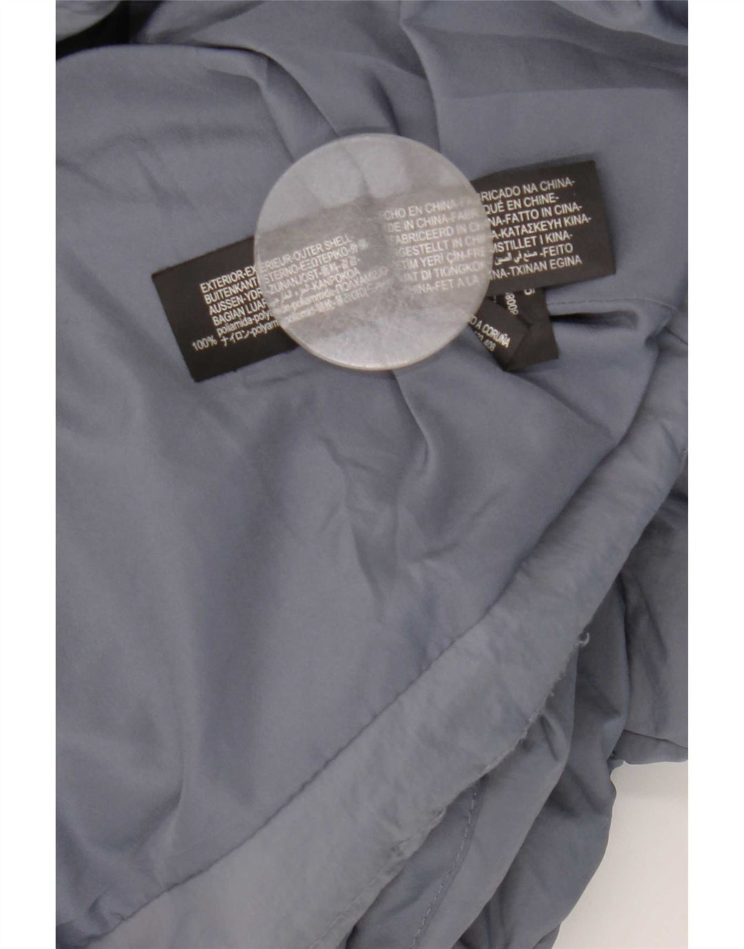 Veste matelassée à capuche fille Zara 11-12 ans Bleu Polyamide