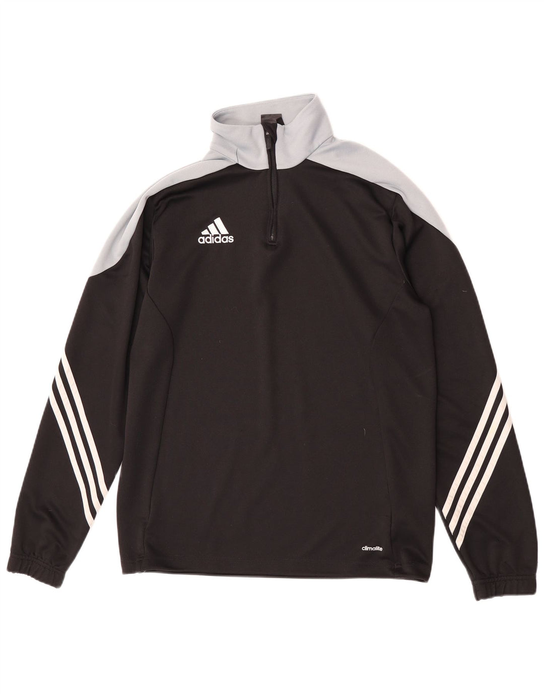 Adidas Haut de Survêtement Climalite Pull Homme Noir Moyen Colorblock