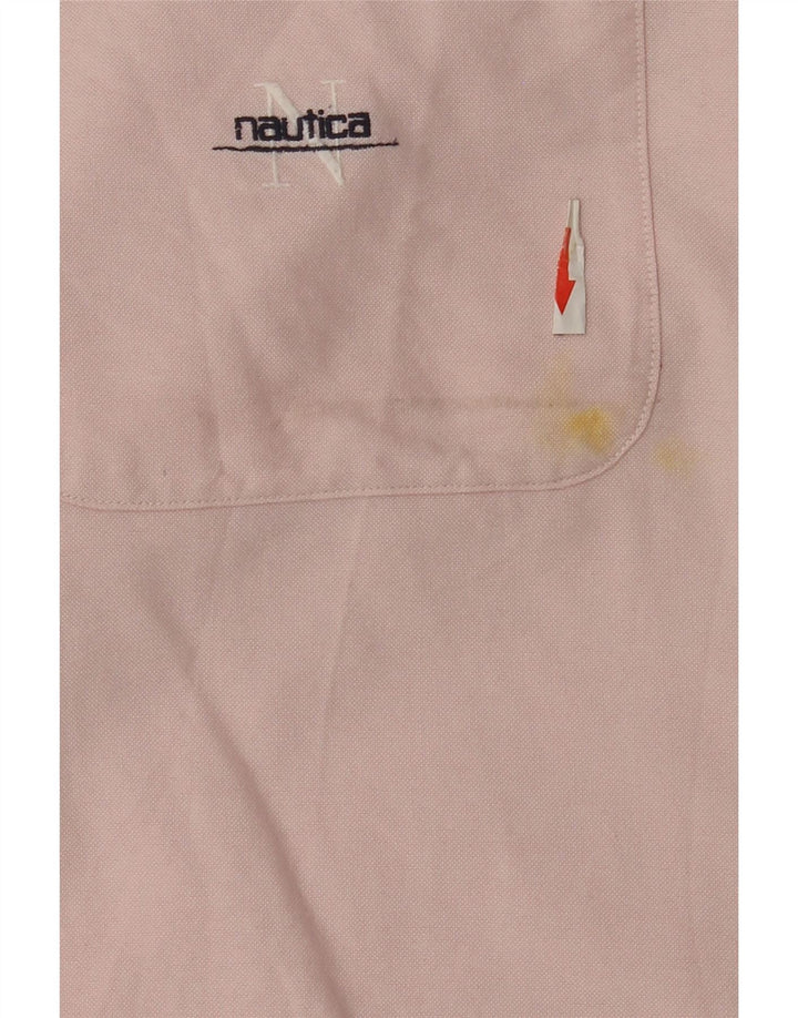 Nautica Chemise Homme Large Rose Coton