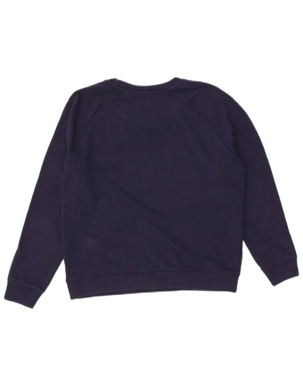 Levi's Sweat-shirt surdimensionné graphique pour femme UK 10 Small Bleu marine