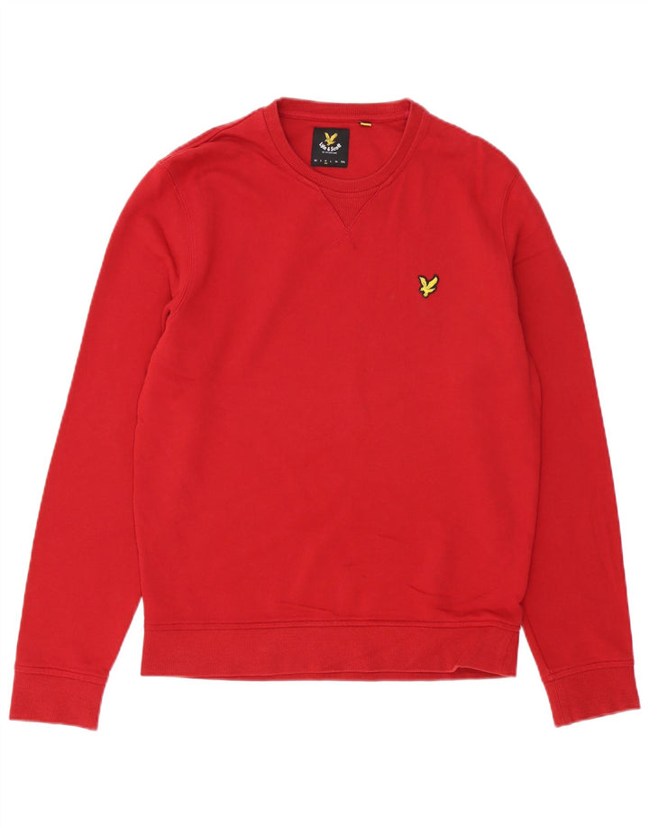 LYLE & SCOTT Sweat-Shirt Homme Rouge Moyen Coton