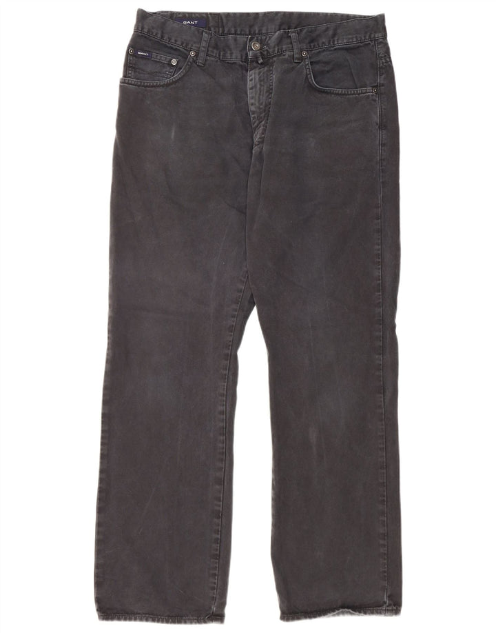 Gant Jean droit homme W34 L30 noir coton