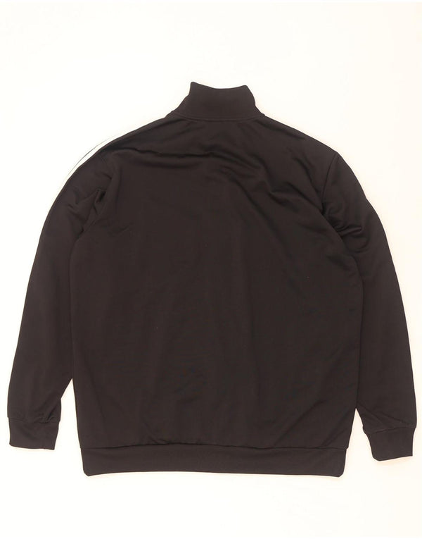 Adidas Veste de survêtement pour homme XL Noir Polyester