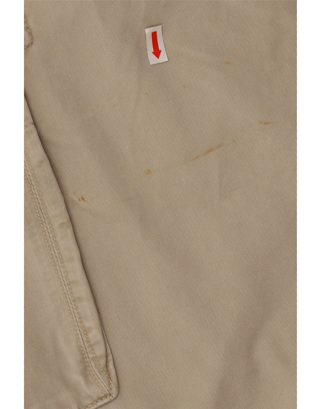 XDYE Pantalon cargo droit pour femme EU 42 Large W34 L31 Beige