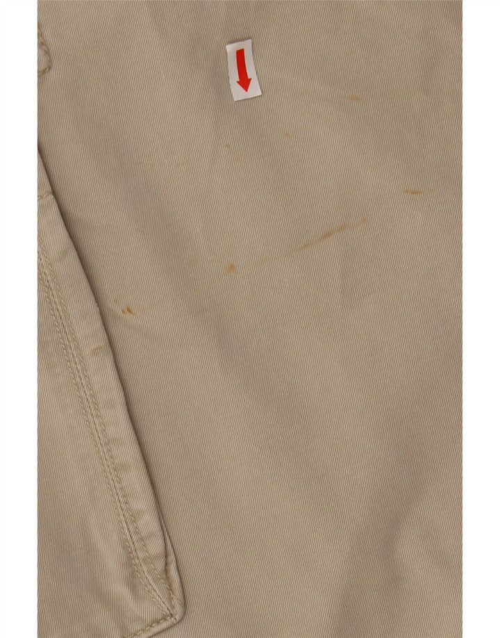 XDYE Pantalon cargo droit pour femme EU 42 Large W34 L31 Beige