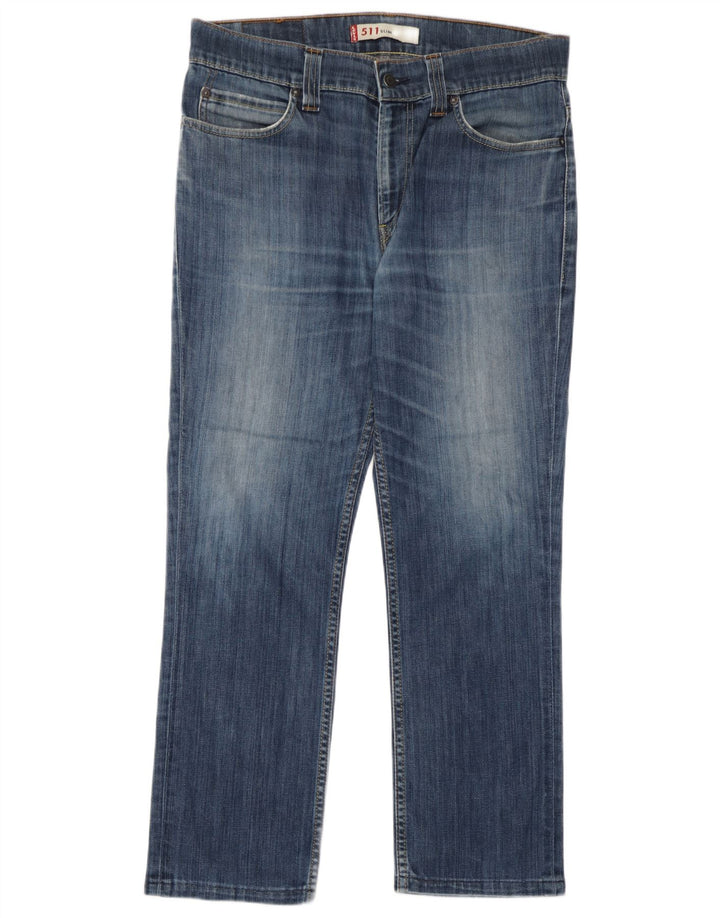 Levi's Jean Slim 511 Femme W36 L27 Bleu Coton