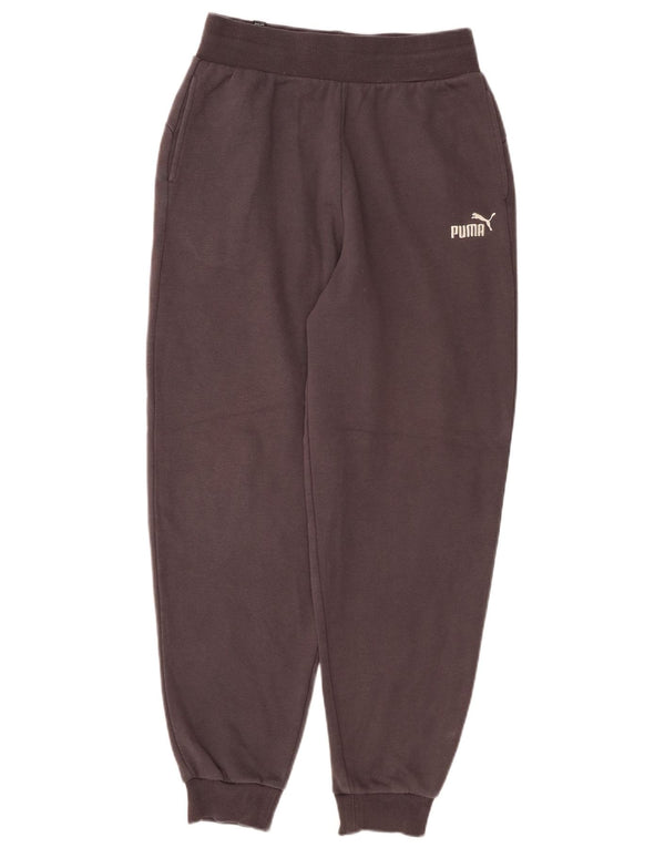 PUMA Pantalon de survêtement pour femme UK 8 Small Gris Coton