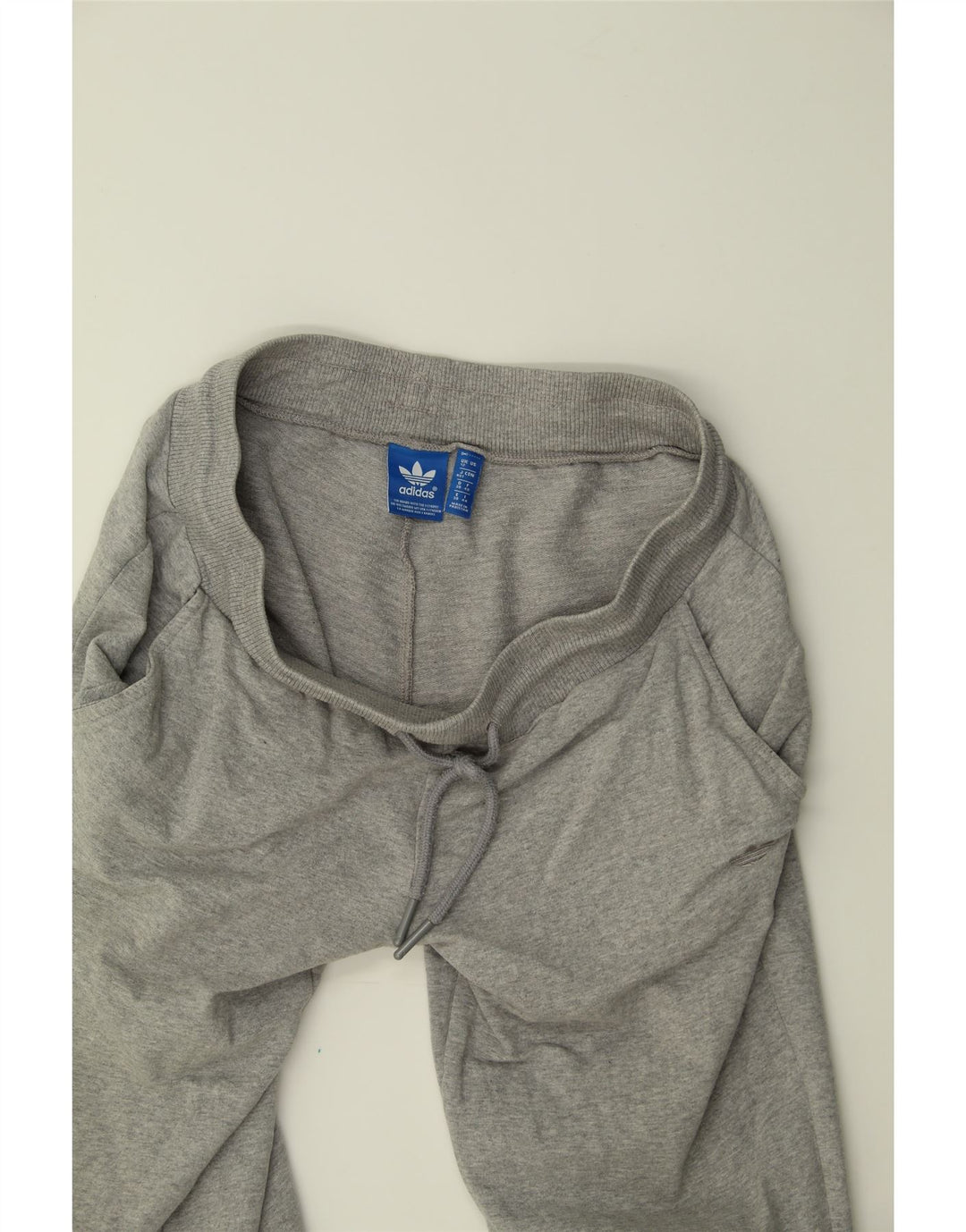 ADIDAS Womens Tracksuit Trousers UK 12 Medium Grey Cotton Vintage Adidas and Second-Hand Adidas from Messina Hembry 
