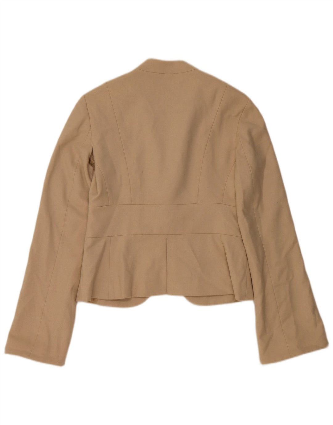 PATRIZIA PEPE Veste Blazer Femme IT 40 Petite Laine Beige
