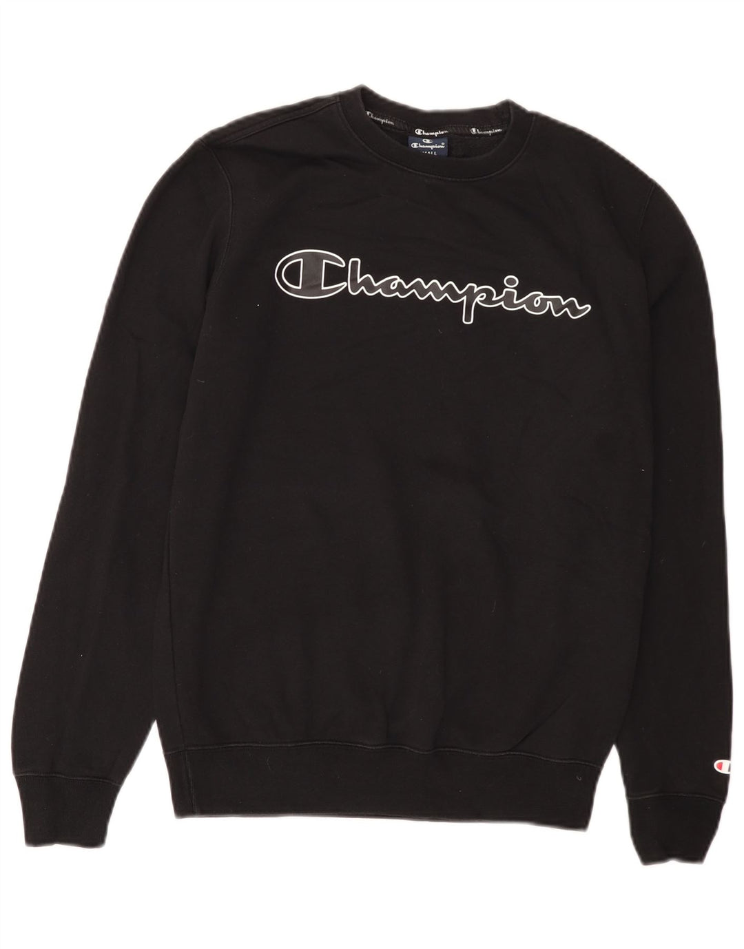 Champion Sweat-shirt graphique pour homme Petit coton noir