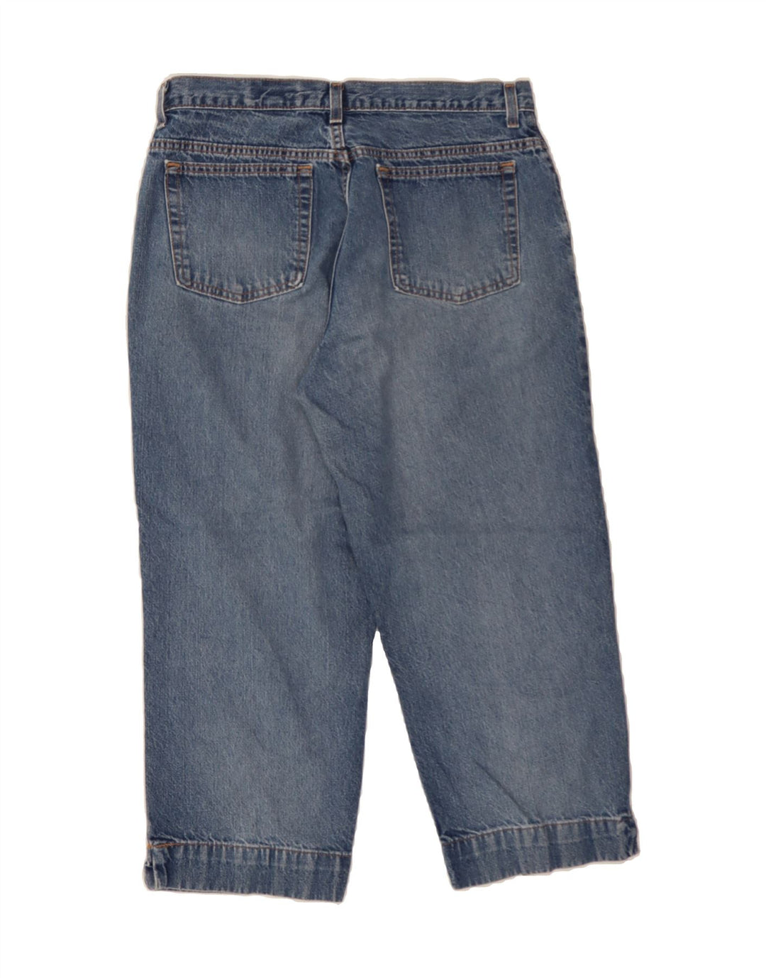 EDDIE BAUER Womens Capri Jeans US 12 Large W32 L23 Blue Cotton Vintage Eddie Bauer and Second-Hand Eddie Bauer from Messina Hembry 
