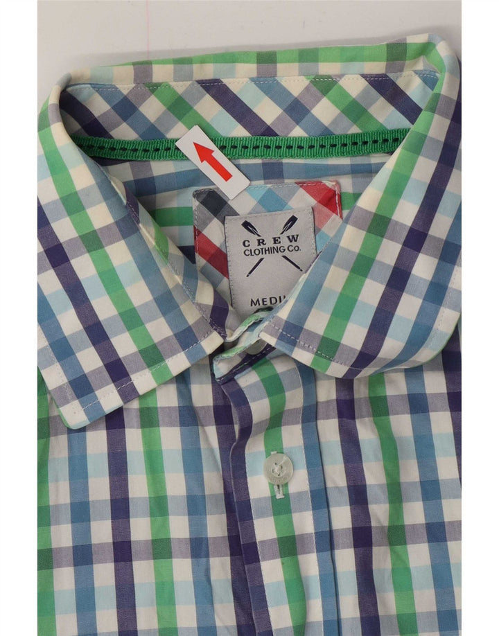 Crew Clothing Chemise coupe classique pour homme en coton vichy multicolore moyen