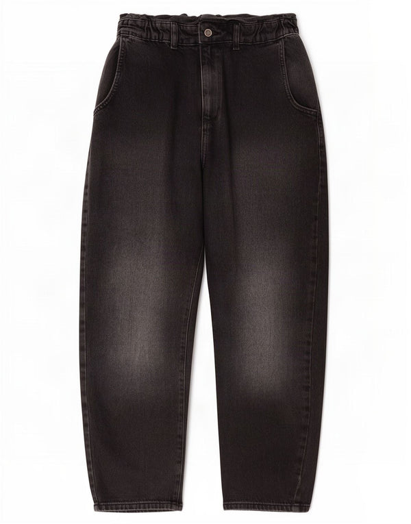 Zara Jean court taille haute fuselé pour femme EU 38 Small W28 L25 Gris Coton
