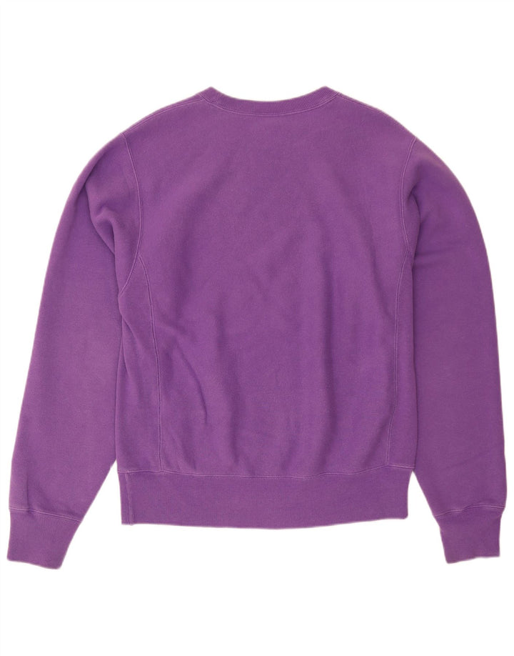 CHAMPION Sweat-shirt graphique Reverse Weave pour hommes, petit coton violet