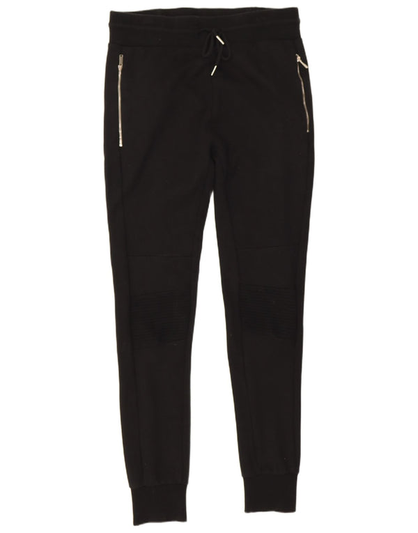 Zara Pantalon de survêtement homme Joggers Medium Black Cotton
