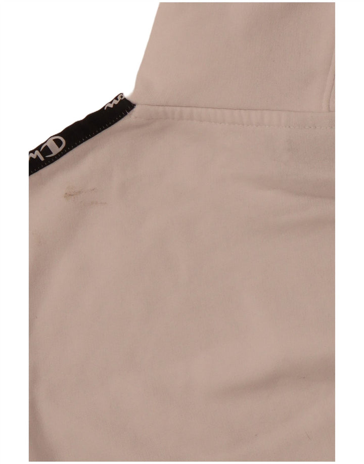 CHAMPION Pull à capuche graphique pour garçon 13-14 ans XL Blanc Colorblock